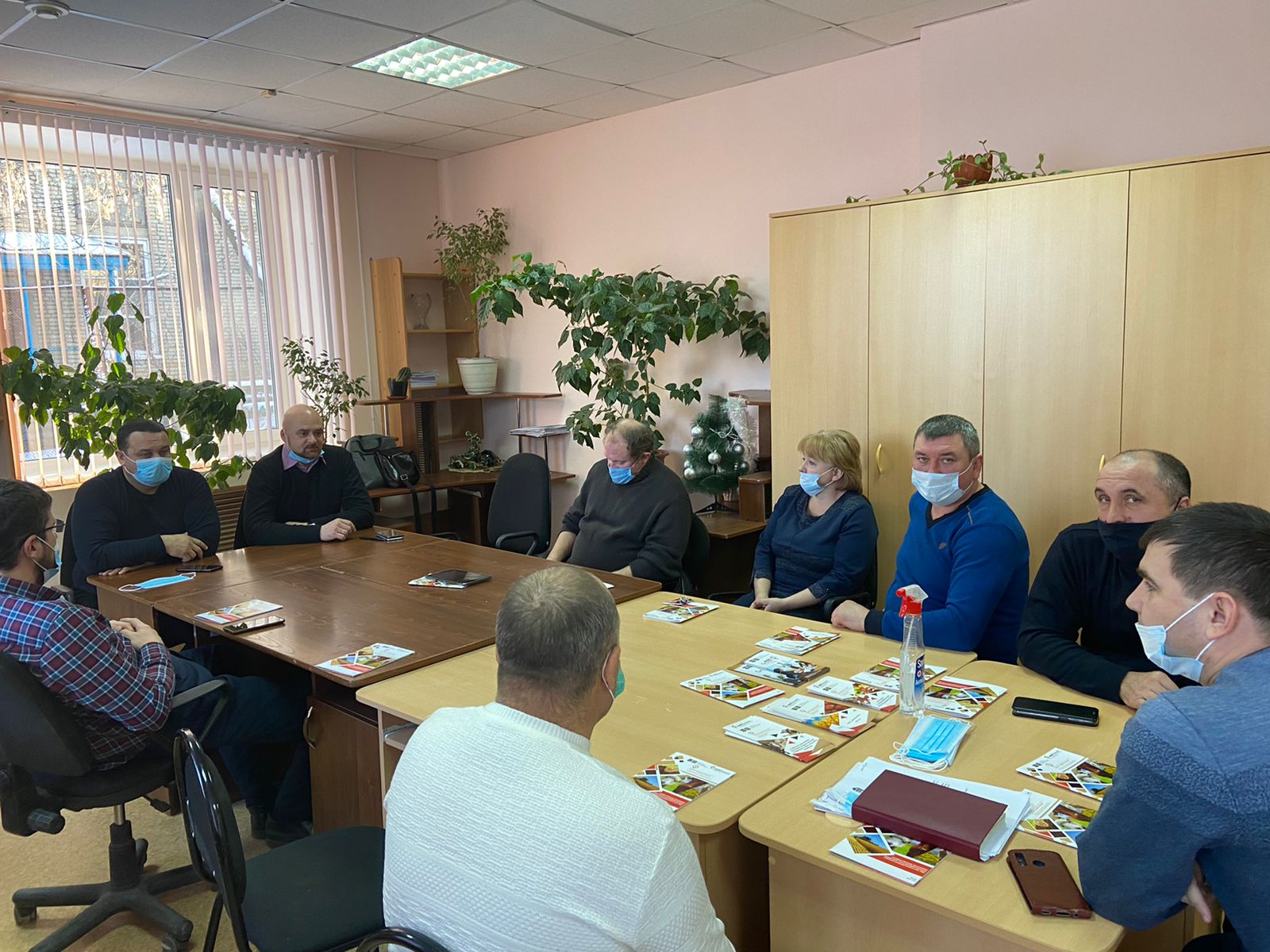 Выездная рабочая встреча с фермерами Городищенского и Никольского районов Пензенской области